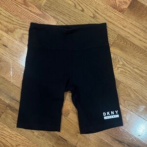 DKNY Sport Black High-Waist Shorts